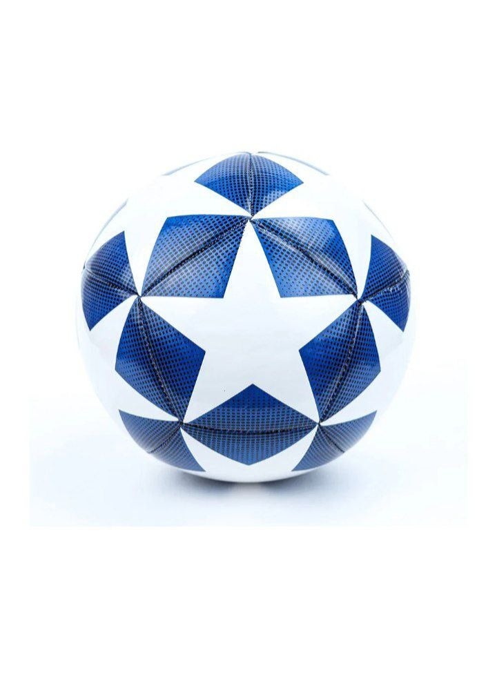 كرة قدم احترافية بتصميم ضربات فرشاة ملونة وسطح محكم الملمس، مقاس 5 - مثالية للتدريب والمباريات واللعب الترفيهي - تتميز بمتانة ومرونة عاليتين - مناسبة للاعبين الشباب والكبار